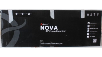 SALE OUT. Arozzi Nova 49" VA, 165Hz - Black | Arozzi | Nova | 49 " | VA | 32:9 | 165 Hz | 4 ms | 5120 x 1440 pixels | 350 cd/m² | HDMI ports quantity 2 | Black | Warranty 24 month(s) | DAMAGED PACKAGING, SCRATCHED BODY