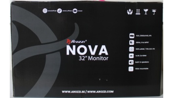 SALE OUT. Arozzi Nova 32" IPS, 180Hz, Computer Monitor - Black | Arozzi | Nova | 32 " | IPS | QHD | 16:9 | 180 Hz | 1 ms | 2560 x 1440 pixels | 300 cd/m² | HDMI ports quantity 2 | Black | Warranty 24 month(s) | DEMO