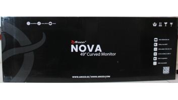 SALE OUT. | Arozzi | Nova | 49 " | VA | 32:9 | 165 Hz | 4 ms | 5120 x 1440 pixels | 350 cd/m² | HDMI ports quantity 2 | Black | Warranty 24 month(s) | DAMAGED PACKAGING, MISSING KEY, STICKERS AND USB-C CABLE