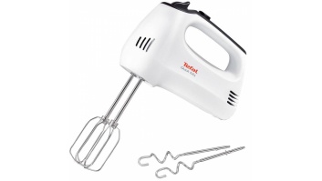 TEFAL Hand mixer | HT3101 QuickMix | Hand Mixer | 300 W | Number of speeds 5 | Turbo mode | White