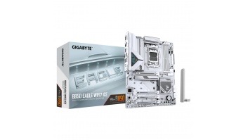 Gigabyte B850 EAGLE WF7 ICE | Processor family AMD | Processor socket AM5 | DDR5 | Supported hard disk drive interfaces SATA, M.2 | Number of SATA connectors 4