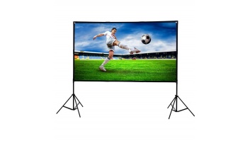 Extralink | Foldable Projection Screen, 186 x 105 cm | Diagonal 84 " | White