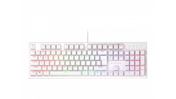 Genesis THOR 303 | Mechanical Gaming Keyboard | Wired | US | White | USB Type-A | Outemu Peach Silent