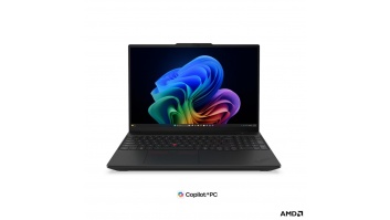 Lenovo ThinkPad T16 G5 AMD | Black | 16 " | IPS | WUXGA | 1920 x 1200 pixels | Anti-glare | AMD Ryzen AI 5 PRO | 440 | 16 GB | SODIMM DDR5 | Solid-state drive capacity 512 GB | AMD Radeon 840M Graphics | Windows 11 Pro | 802.11be | Bluetooth version 5.4 |