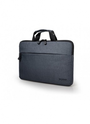 PORT DESIGNS | Belize | Fits up to size 13.3 " | Toploading laptop case | Shoulder strap | Black