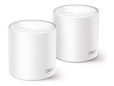 TP-LINK | AX1500 Whole Home Mesh Wi-Fi 6 System | Deco X10 (2-pack) | 802.11ax | 10/100/1000 Mbit/s | Ethernet LAN (RJ-45) ports 1 | Mesh Support Yes | MU-MiMO Yes | No mobile broadband | Antenna type Internal