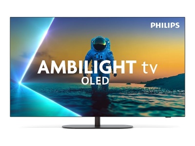 Philips OLED 4K Ambilight TV | 48OLED820/12 | 48 | Smart TV | Google TV | Grey