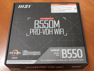 SALE OUT. MSI B550M PRO-VDH WIFI | Processor family AMD | Processor socket AM4 | DDR4 | Memory slots 4 | Chipset AMD B | Micro ATX | USED, REFURBISHED, WITHOUT ACCESSORIES, ONLY ANTENNAS AND BACKPANEL INCLUDED