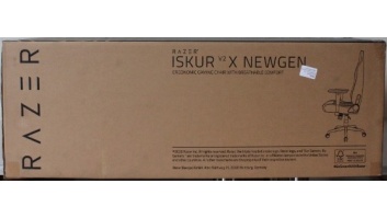 SALE OUT. | Razer Iskur V2 X NewGen | Gaming Chair | Black/Green | DAMAGED PACKAGING, ITEM SCRATCHED, DIRTY PARTS | 36 month(s)