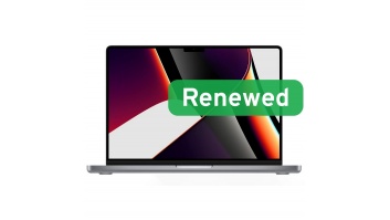 Apple Renewed Grade B | MacBook Pro 14 A2442 | 14 " | 32 GB | SSD | 512 GB | Apple M1 Pro 10-core CPU | macOS | Keyboard language US/RU