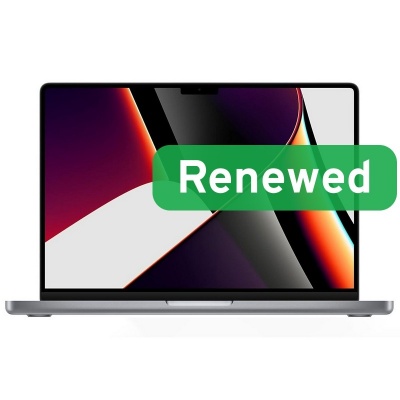 Apple Renewed Grade B | MacBook Pro 14 A2442 | 14 " | 16 GB | SSD | 1000 GB | Apple M1 Pro 10-core CPU | macOS | Keyboard language US/RU