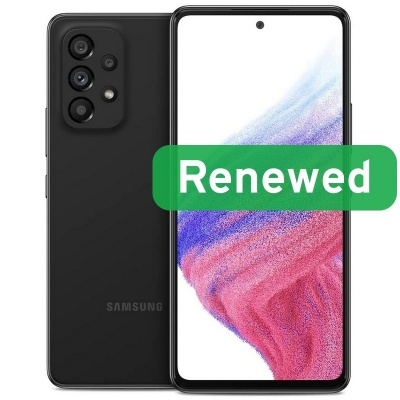 Samsung Renewed Grade B | Galaxy A53 5G | Awesome Black | 6.5 " | 128 GB | 5G