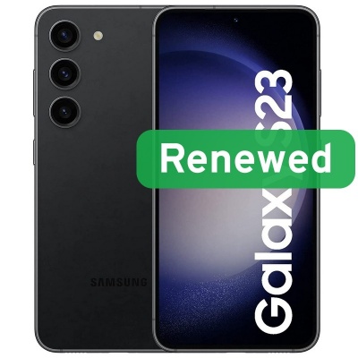 Samsung Renewed Grade C | Galaxy S23 | Phantom Black | 6.1 " | 256 GB | 5G