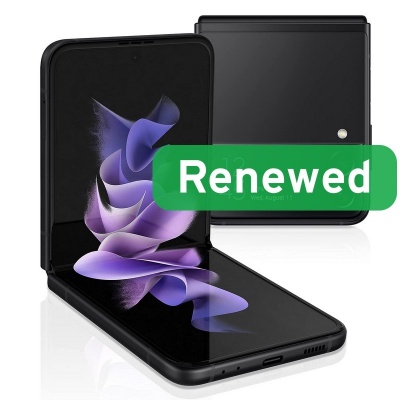 Samsung Renewed Grade C | Galaxy Z Flip 3 | Phantom Black | 6.7 " | 128 GB | 5G