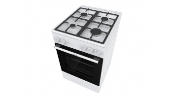 Gorenje GG5A10WFFM | Cooker | Hob type Gas | Oven type Gas | White | Width 50 cm | Grilling | Depth 59.4 cm | 70 L