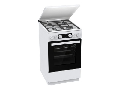 Gorenje GK5C42WF-B | Cooker | Hob type Gas | Oven type Electric | White | Width 50 cm | Grilling | Depth 59.4 cm | 70 L