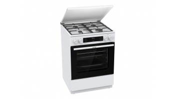 Gorenje GK6C5WF | Cooker | Hob type Gas | Oven type Electric | White | Width 60 cm | Grilling | Depth 60 cm | 71 L