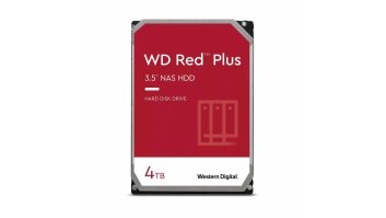 HDD|WESTERN DIGITAL|Red Plus|4TB|SATA|256 MB|5400 rpm|3,5"|WD40EFPX