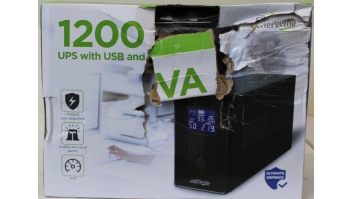 SALE OUT. Energenie UPS with USB and LCD display, 1200 VA, black | EnerGenie | UPS with USB and LCD display, Black | 1200 VA | DAMAGED PACKAGING