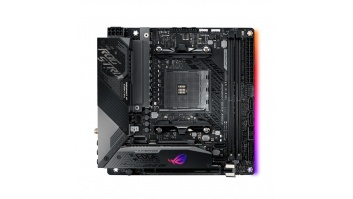 Asus ROG STRIX X570-I GAMING | Processor family AMD | Processor socket AM4 | DDR4 | Supported hard disk drive interfaces SATA, M.2 | Number of SATA connectors 4