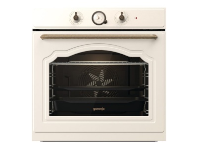 Gorenje | Oven | BOS67371CLI | 77 L | Multifunctional | EcoClean | Mechanical control | Steam function | Convection | Height 59.5 cm | Width 59.5 cm | Beige