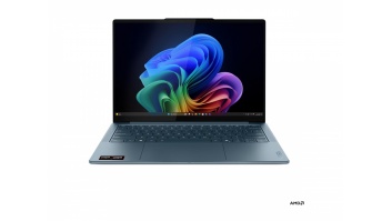 Lenovo Yoga Slim 7 14AKP10 AMD | Tidal Teal | 14 " | OLED | WUXGA | 1920 x 1200 pixels | Glossy | AMD Ryzen AI 7 | 350 | 16 GB | Soldered LPDDR5X | Solid-state drive capacity 512 GB | AMD Radeon 860M Graphics | Windows 11 Home | 802.11be | Bluetooth versi