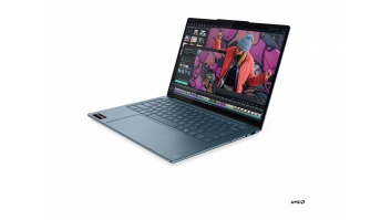 Lenovo Yoga Slim 7 14AKP10 14 WUXGA AMD R5 AI 330/16GB/512GB/AMD Radeon 820M/WIN11 Home/ENG Backlit kbd/Tidal Teal/2Y Warranty | Lenovo