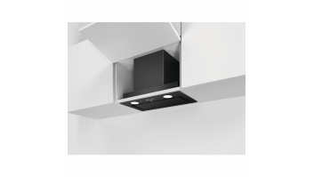 Electrolux tvaika nosūcējs (iebūv.), melns, 54 cm