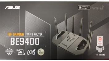 SALE OUT. Asus TUF-BE9400 Tri-Band WiFi 7 Gaming Router, EU+UK | SALE OUT. TUF-BE9400 Tri-Band WiFi 7 Gaming Router, EU+UK | 802.11ax | 688/2885/5764 Mbit/s | Ethernet LAN (RJ-45) ports 3 | Mesh Support Yes | MU-MiMO Yes | 4G/5G | 36 month(s) | DAMAGED PA