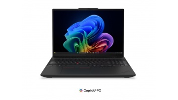 Lenovo ThinkPad T16 G5 Intel | Black | 16 " | IPS | WUXGA | 1920 x 1200 pixels | Anti-glare | Intel Core Ultra 7 | 355 | 32 GB | LPCAMM2 LPDDR5X | Solid-state drive capacity 512 GB | Intel Graphics | Windows 11 Pro | 802.11be | Bluetooth version 5.4 | 5G