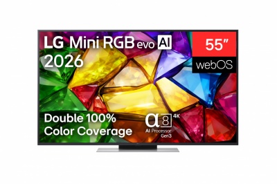 LG 55MRGB87B3B 55" (139 cm) 4K Mini RGB evo Smart TV | LG