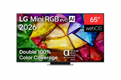 LG 65MRGB87B3B 65" (164 cm) 4K Mini RGB evo Smart TV | LG
