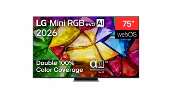 LG 75MRGB87B3B 75" (189 cm) 4K Mini RGB evo Smart TV | LG