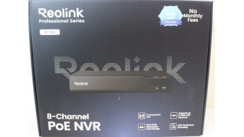 SALE OUT. Reolink RP-PN8 12-Channel* PoE NVR for 24/7 Continuous Recording | Reolink 12-Channel PoE NVR for 24/7 Continuous Recording | RP-PN8 | UNPACKED, DEMO