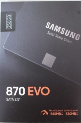 SALE OUT. Samsung SSD 870 EVO 500GB SATA III 2.5 inch | SALE OUT. | Samsung SSD | 870 EVO | 500 GB | SSD form factor 2.5" | Solid-state drive interface SATA III | DAMAGED PACKAGING | Read speed 560 MB/s | Write speed 530 MB/s