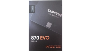 SALE OUT. Samsung SSD 870 EVO 500GB SATA III 2.5 inch | SALE OUT. | Samsung SSD | 870 EVO | 500 GB | SSD form factor 2.5" | Solid-state drive interface SATA III | DAMAGED PACKAGING | Read speed 560 MB/s | Write speed 530 MB/s