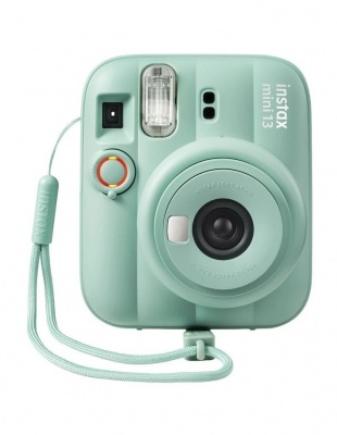 Fujifilm Instant Camera | Instax mini 13 + Instax Mini Glossy (10pl) | Green | 0.3m - ∞ | 800