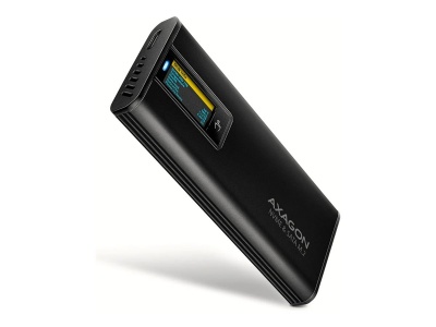 AXAGON EEM2-SD2B USB-C 10Gbps - M.2 NVMe & SATA SSD DISPLAY box