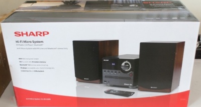 SALE OUT. Sharp XL-B512(BR) Hi-Fi Micro System, CD/FM/USB/Bluetooth v5.0, 45W, Brown | Sharp Hi-Fi Micro System | XL-B512(BR) | Brown | USB port | DAMAGED PACKAGING