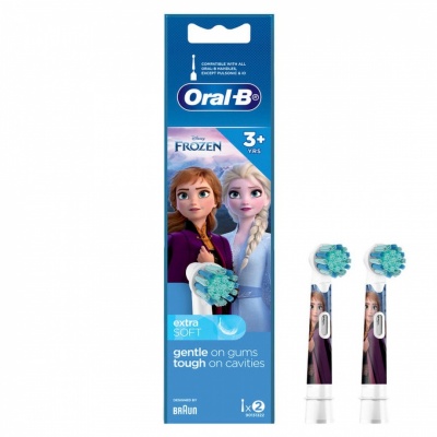 Jaunums! Akcija! BRAUN el.zobu birstes uzgalis Frozen 3+ (bērnu), 2 gab.