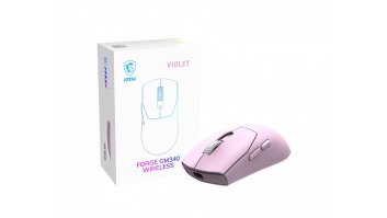 MOUSE USB OPTICAL WRL GAMING/FORGE GM340 WRL VIOLET MSI