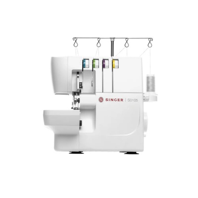 Singer | S0105 | Overlock | Number of stitches 6 | Number of buttonholes 0 | White