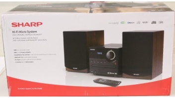 SALE OUT. Sharp XL-B517D(BR) Hi-Fi Micro System, CD/FM/USB/Bluetooth v5.0, Aux-in, 45W, Brown | Sharp Hi-Fi Micro System | XL-B517D(BR) | Brown | USB port | DAMAGED PACKAGING