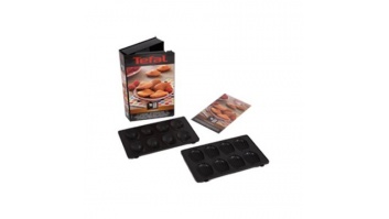 TEFAL Madeleine plates for cookies XA801512 Black | TEFAL | Madeleine plates | XA801512 | Black