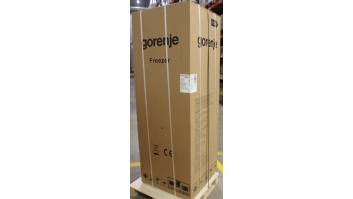 Gorenje Freezer | FN617EES5 | Energy efficiency class E | Upright | Free standing | Height 172 cm | Total net capacity 240 L | No Frost system | Display | Stainless Steel | DAMAGED PACKAGING