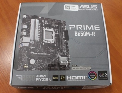 SALE OUT. Asus Processor family AMD B650 | Processor socket 1 x Socket AM5 | 2 DIMM slots - DDR5, ECC, unbuffered | Supported hard disk drive interfaces SATA-600 (RAID), 2 x M.2 | Number of SATA connectors 4 | USED, REFURBISHED, WITHOUT  MANUALS  AND ACCE