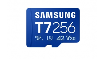 Samsung MicroSD card | T7 | 256 GB | microSDXC | Flash memory class U3, V30, A2