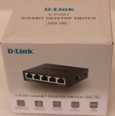 SALE OUT. D-Link DGS-105GL/E 5-Port Gigabit Ethernet Switch | SALE OUT. Ethernet Switch | DGS-105/E | Unmanaged | Desktop | Gigabit Ethernet (copper) ports quantity 5 | 60 month(s) | UNPACKED