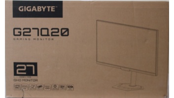 SALE OUT. GIGABYTE GAMING MONITOR 27" G27Q20 | SALE OUT. G27Q20 EK | 27 " | SS IPS | QHD | 200 Hz | 0.5 ms | 2560 x 1440 pixels | 350 cd/m² | HDMI ports quantity 2 | Warranty 36 month(s) | DAMAGED PACKAGING, DEMO