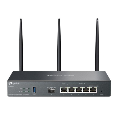 Wireless Router|TP-LINK|Omada AX3000 Gigabit VPN Router|Data speed 3000 Mbit/s|Ethernet WAN Yes|WAN connection type SFP|Ethernet LAN Yes|4xLAN ports|USB port Yes|ER706W